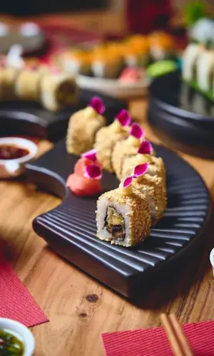 Sushi in Rajouri Garden at The Red Door, Vishal Mall