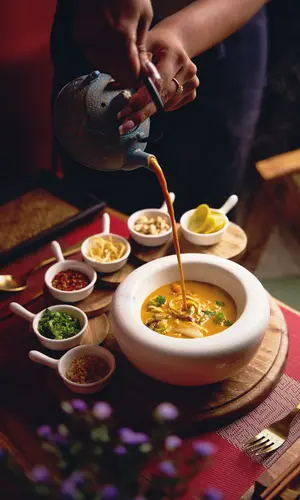 Pan Asian restaurant West Delhi – Burmese Khao Suey