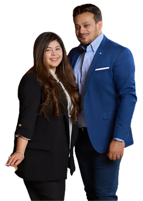 Founders of The Red Door restaurant Rajouri Garden